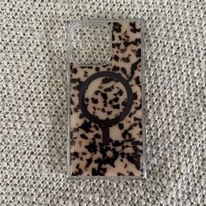 FLAUNT Blond Tortoise Shell Case ✨